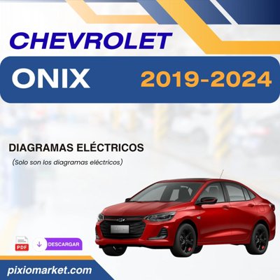 Diagramas eléctricos Chevrolet Onix 2019 a 2024